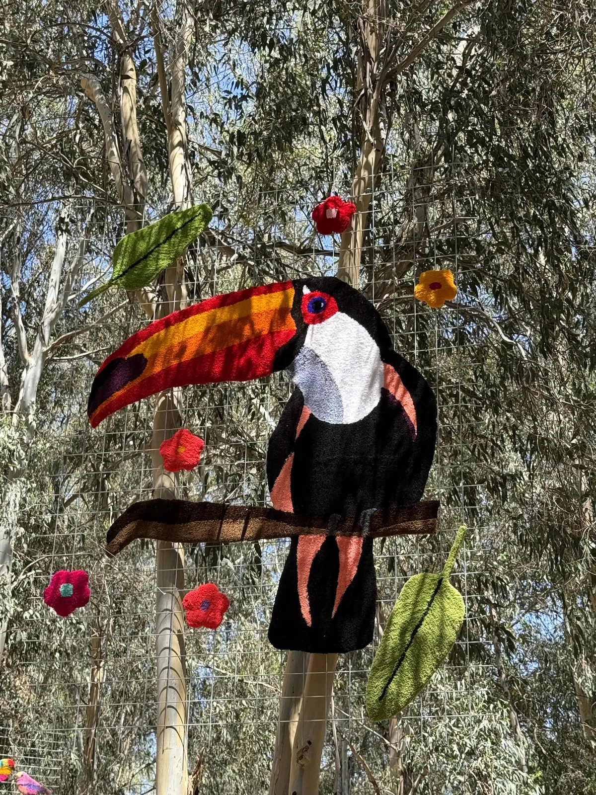 תמונה מתערוכת הסריגה